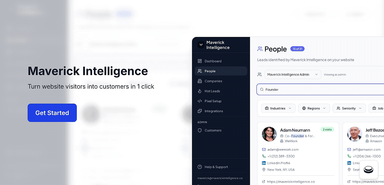 Maverick Intelligence in action